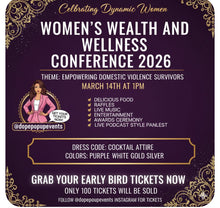 Load image into Gallery viewer, Women Wealth and Wellness 2026 Conference